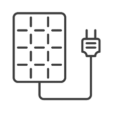 Solease Zonnepanelen icon zonnepaneel met stekker