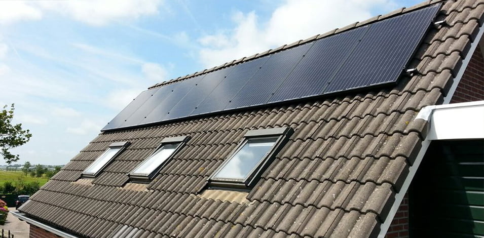 Zonnepanelen op dak