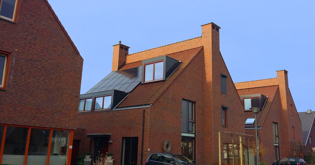 Solease nieuwbouw woning met zonnepanelen